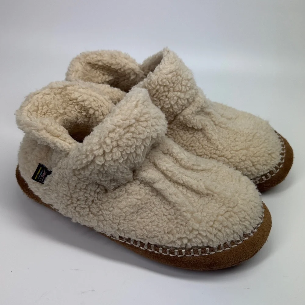 LL Bean Kids Cozy Slipper Booties‎